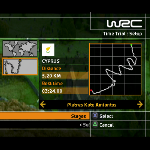 WRC II Extreme screenshot 5 for Playstation 2